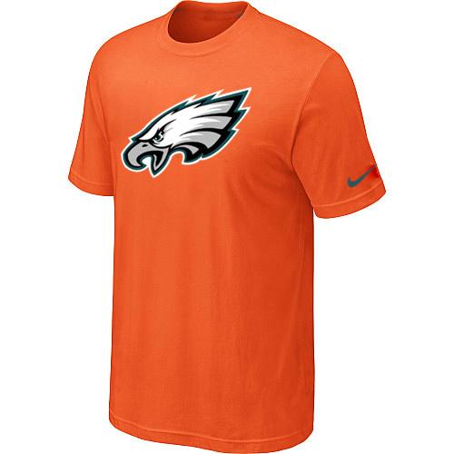 Philadelphia Eagles Sideline Legend Authentic Logo Dri-FIT T-Shirt Orange Cheap