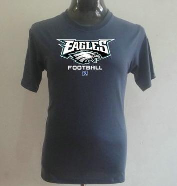 Philadelphia Eagles Big & Tall Critical Victory T-Shirt Grey Cheap