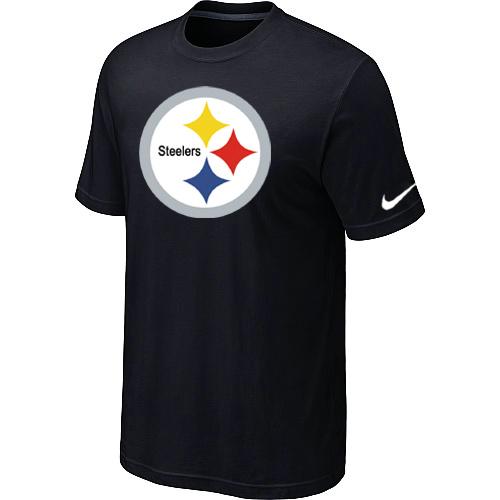 Nike Pittsburgh Steelers Sideline Legend Authentic Logo Dri-FIT T-Shirt Black Cheap