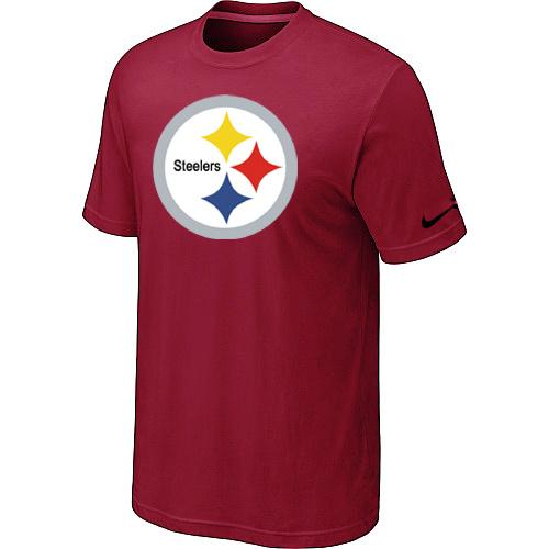 Nike Pittsburgh Steelers Sideline Legend Authentic Logo Dri-FIT T-Shirt Red Cheap