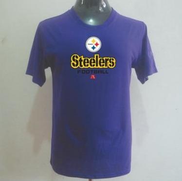 Pittsburgh Steelers Big & Tall Critical Victory T-Shirt Purple Cheap