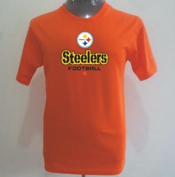 Pittsburgh Steelers Big & Tall Critical Victory T-Shirt Orange Cheap