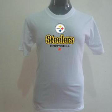 Pittsburgh Steelers Big & Tall Critical Victory T-Shirt White Cheap