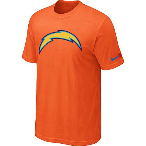 Nike San Diego Chargers Sideline Legend Authentic Logo Dri-FIT T-Shirt Orange Cheap