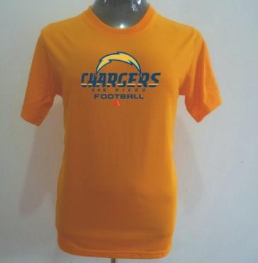 San Diego Charger Big & Tall Critical Victory T-Shirt Yellow Cheap