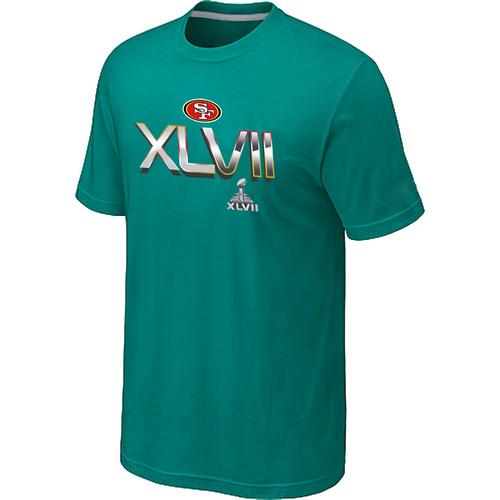 Nike San Francisco 49ers Super Bowl XLVII On Our Way Green NFL T-Shirt Cheap