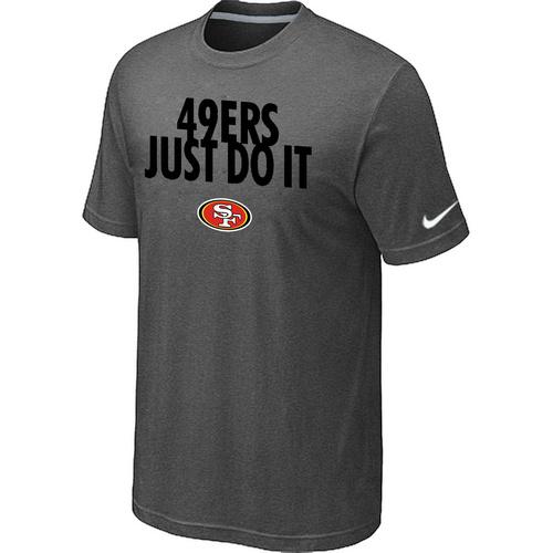Nike San Francisco 49ers Just Do It D.Grey NFL T-Shirt Cheap