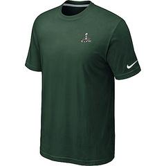 Nike Seattle Seahawks Super Bowl XLVIII Champions Trophy Collection Locker Room T-Shirt dark green Cheap