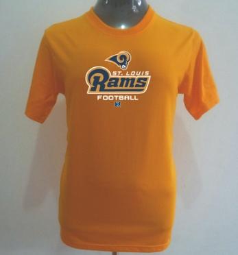 St.Louis Rams Big & Tall Critical Victory T-Shirt Yellow Cheap