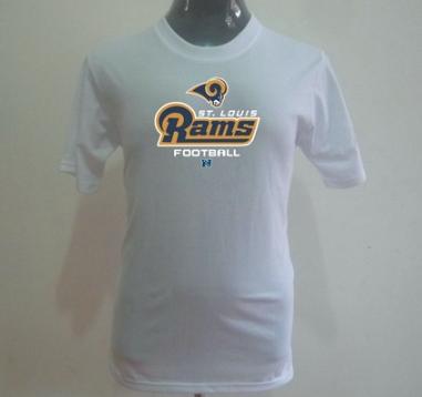 St.Louis Rams Big & Tall Critical Victory T-Shirt White Cheap