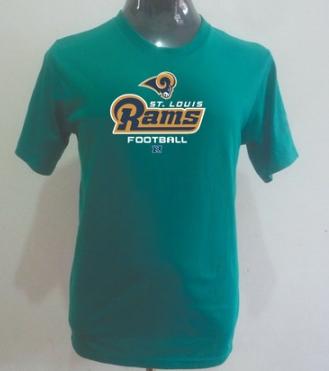 St.Louis Rams Big & Tall Critical Victory T-Shirt Green Cheap
