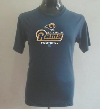 St.Louis Rams Big & Tall Critical Victory T-Shirt Grey Cheap