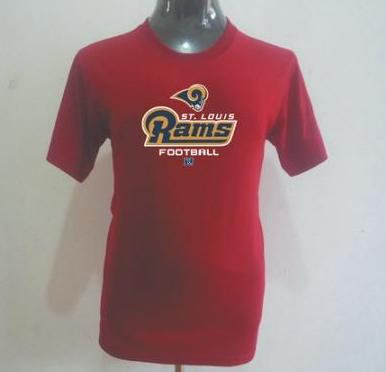 St.Louis Rams Big & Tall Critical Victory T-Shirt Red Cheap