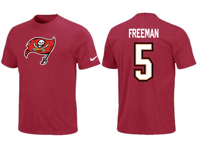 Nike Tampa Bay Buccaneers 5 Josh Freeman Name & Number NFL T-Shirt Cheap