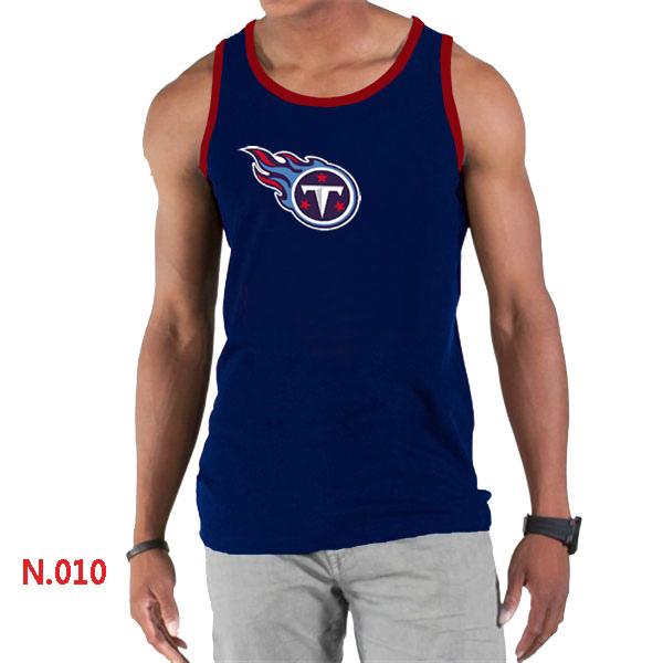Nike NFL Tennessee Titans Sideline Legend Authentic Logo men Tank Top D.Blue Cheap