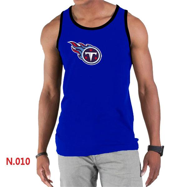 Nike NFL Tennessee Titans Sideline Legend Authentic Logo men Tank Top Blue Cheap