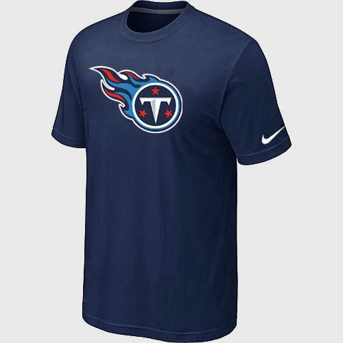 Nike Tennessee Titans Sideline Legend Authentic Logo Dri-FIT T-Shirt D.Blue Cheap