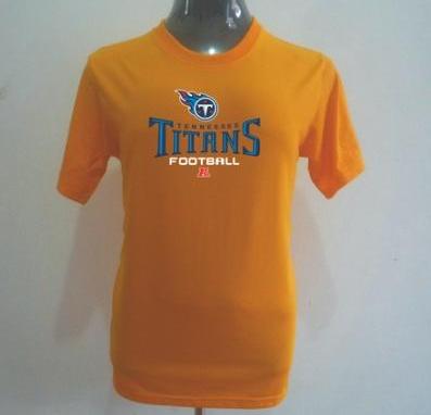 Tennessee Titans Big & Tall Critical Victory T-Shirt Yellow Cheap