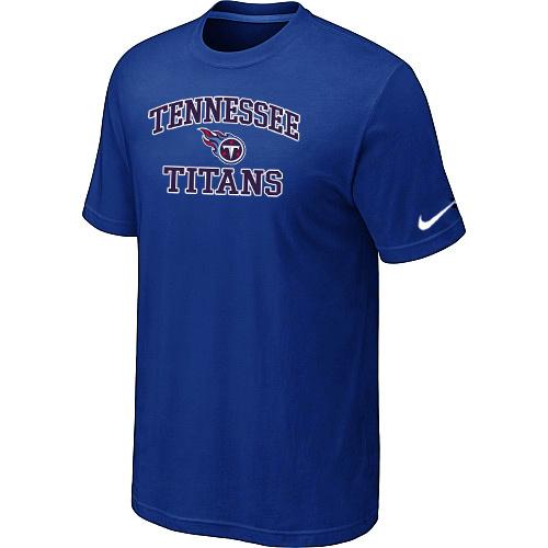 Tennessee Titans Heart & Soul Blue T-Shirt Cheap
