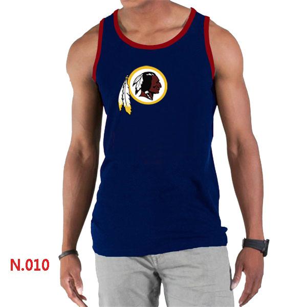 Nike NFL Washington Redskins Sideline Legend Authentic Logo men Tank Top D.Blue Cheap