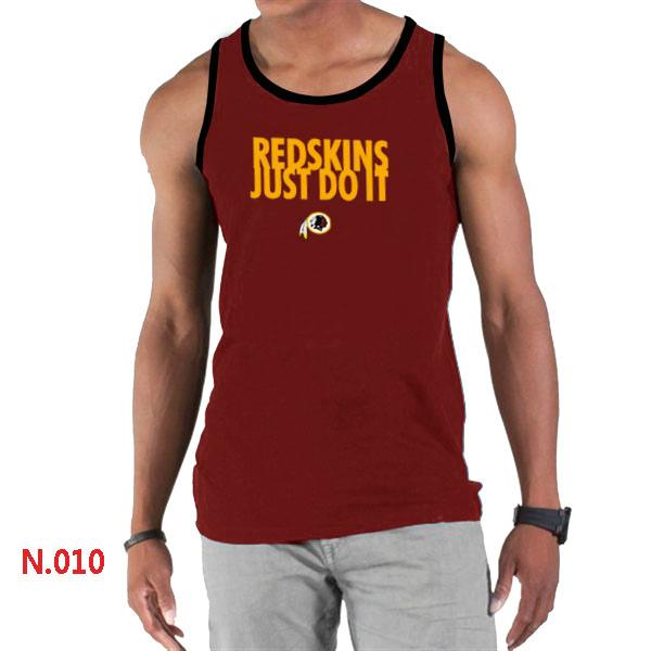 Nike NFL Washington Redskins Sideline Legend Authentic Logo men Tank Top Red 2 Cheap