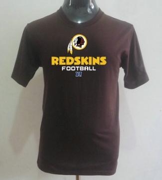 Washington Redskins Big & Tall Critical Victory T-Shirt Brown Cheap