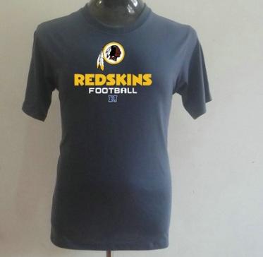 Washington Redskins Big & Tall Critical Victory T-Shirt Grey Cheap