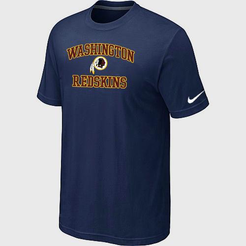 Washington Redskins Heart & Soul D.Blue T-Shirt Cheap