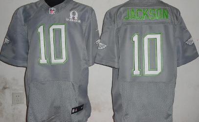 2014 Pro Bowl Nike Philadelphia Eagles 10 DeSean Jackson Grey Elite NFL Jerseys Cheap