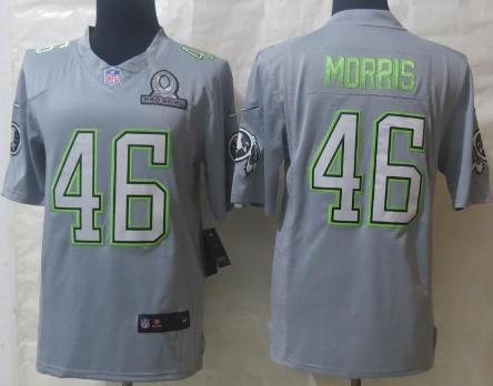 2014 Pro Bowl Nike Washington Redskins 46 Alfred Morris Grey Limited NFL Jerseys Cheap