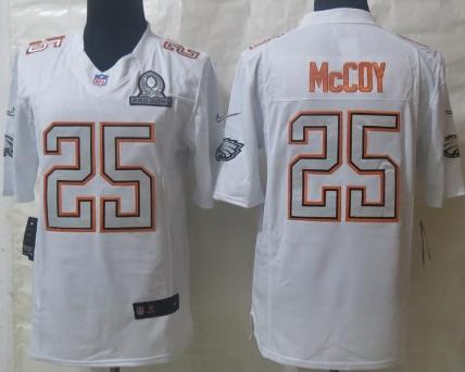 2014 Pro Bowl Nike Philadelphia Eagles 25 LeSean McCoy White Limited NFL Jerseys Cheap
