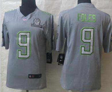 2014 Pro Bowl Nike Philadelphia Eagles 9 Nick Foles Grey Limited NFL Jerseys Cheap