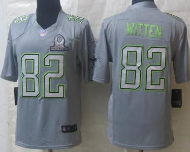 2014 Pro Bowl Nike Dallas Cowboys 82 Jason Witten Grey Limited NFL Jerseys Cheap