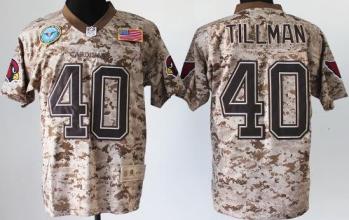 Nike Arizona Cardinals 40 Pat Tillman Salute to Service Digital Camo Elite NFL Jersey Cheap