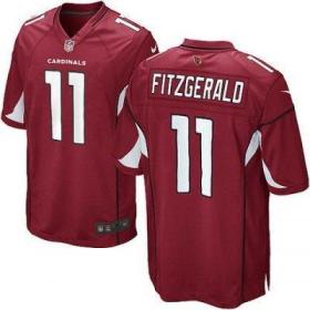 Nike Arizona Cardinals 11 Larry Fitzgerald Red Game NFL Jerseys Cheap