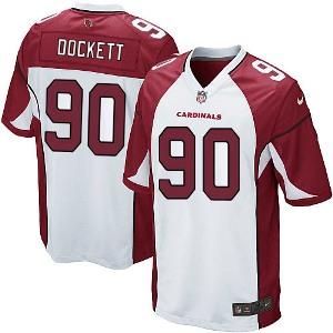 Nike Arizona Cardinals 90 Darnell Dockett White Game NFL Jerseys Cheap