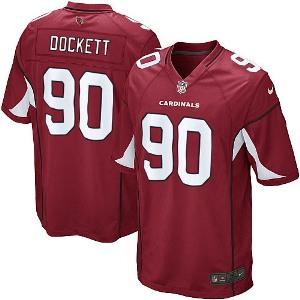 Nike Arizona Cardinals 90 Darnell Dockett Red Game NFL Jerseys Cheap