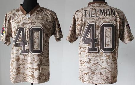Nike Arizona Cardinals 40 Pat Tillman Camo US.Mccuu NFL Jerseys Cheap