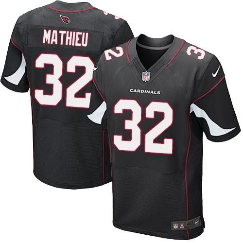 Nike Arizona Cardinals 32 Tyrann Mathieu Black Elite NFL Jersey Cheap