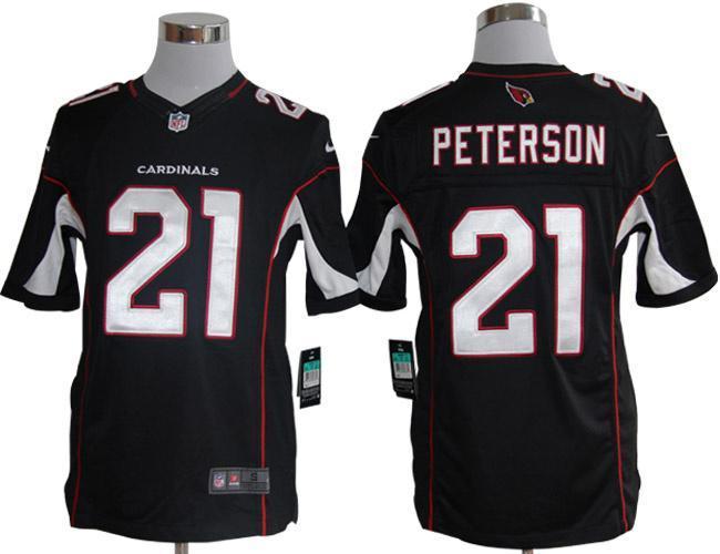 Nike Arizona Cardinals 21# Patrick Peterson Black Game LIMITED Nike NFL Jerseys Cheap