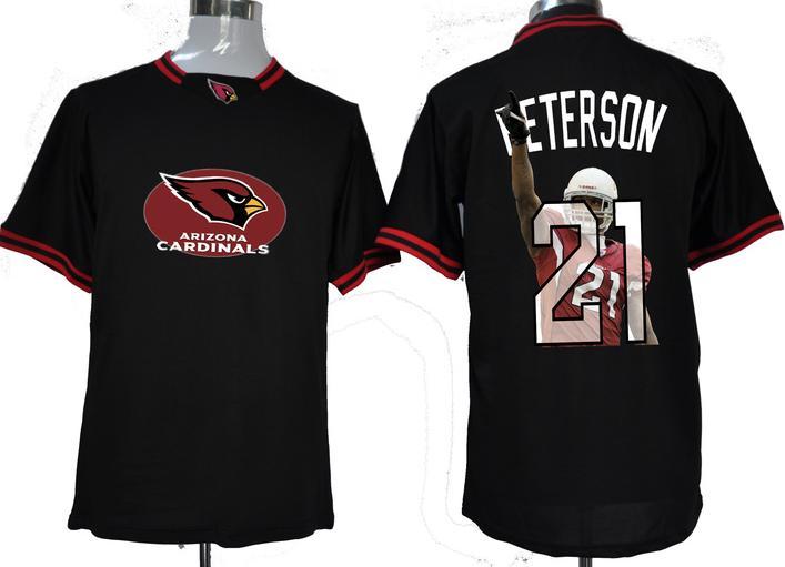 Nike Arizona Cardinals 21# Patrick Peterson Black All-Star Fashion NFL Jerseys Cheap