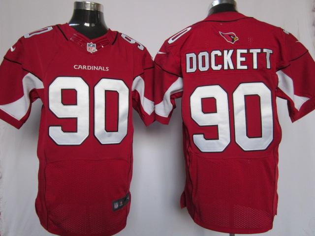 Nike Arizona Cardinals 90 Darnell Dockett Red Elite NFL Jersey Cheap