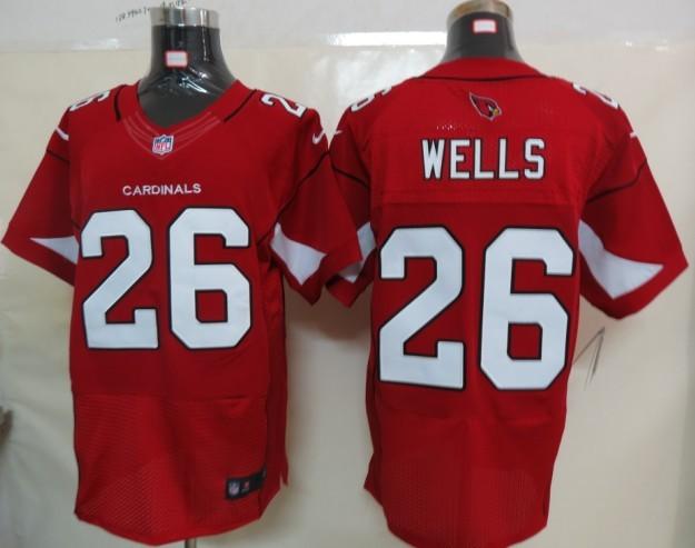 Nike Arizona Cardinals 26# Chris Wells Red Elite Nike NFL Jerseys Cheap