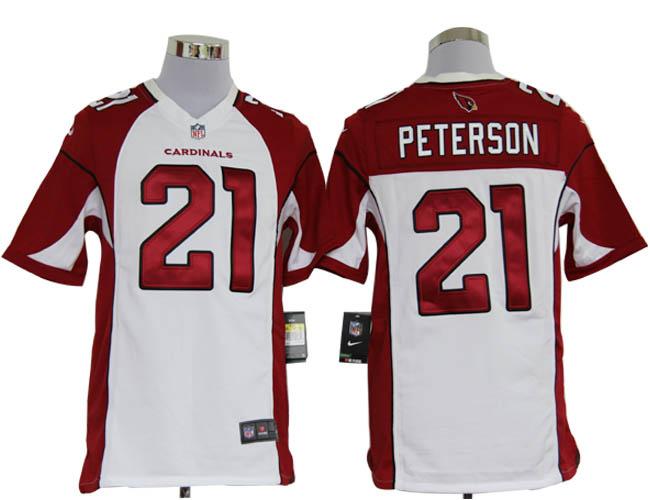 Nike Arizona Cardinals 21# Patrick Peterson White Game Nike NFL Jerseys Cheap