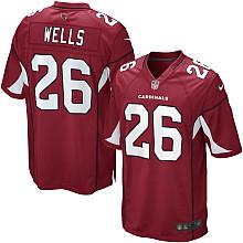 Nike Arizona Cardinals 26# Chris Wells Red Nike NFL Jerseys Cheap