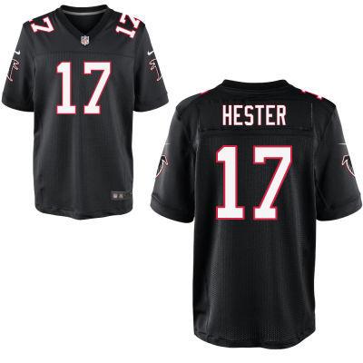 Nike Atlanta Falcons 17 Devin Hester Black Elite NFL Jersey Cheap