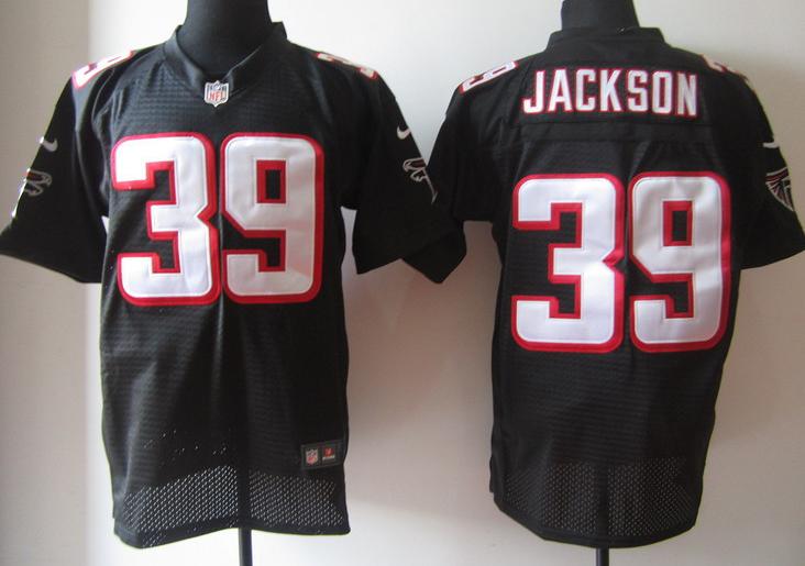 Nike Atlanta Falcons 39 Steven Jackson Black Elite NFL Jerseys Cheap