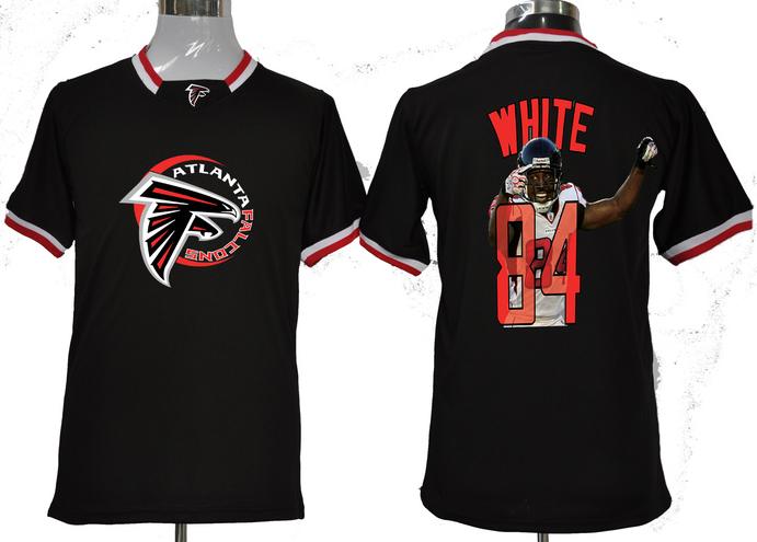 Nike Atlanta Falcons #84 Roddy White Black All-Star Fashion NFL Jerseys Cheap