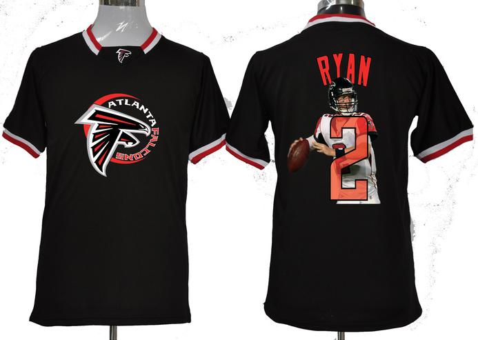 Nike Atlanta Falcons #2 Matt Ryan Black All-Star Fashion NFL Jerseys Cheap