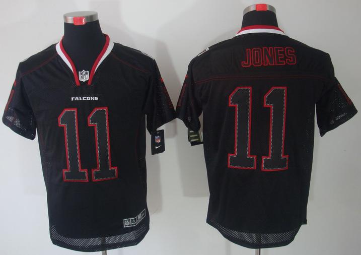 Nike Atlanta Falcons #11 Julio Jones Lights Out Black NFL Jerseys Cheap